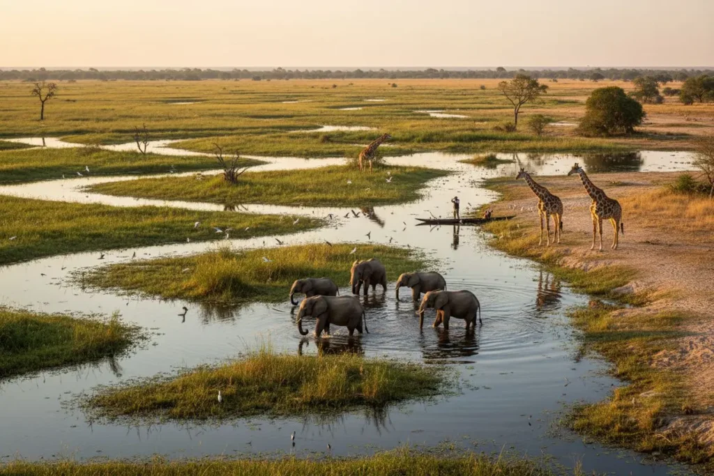 Delta del Okavango